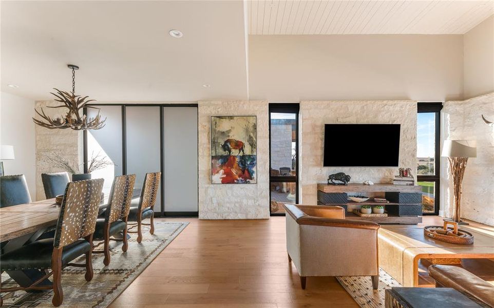 Furnished interior view inside a new home in , Glen Rose (Image 4).