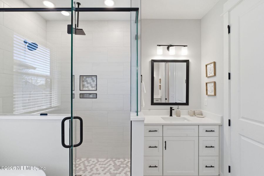 Furnished interior view inside a new home in , Jacksonville Beach (Image 14).
