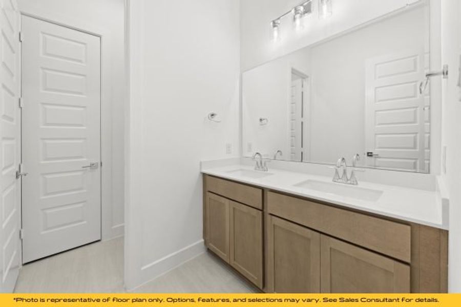 Representative furnished interior of a home built from the The Catalina by Stonefield Homes in The Highlands, Rockwall (Image 80).