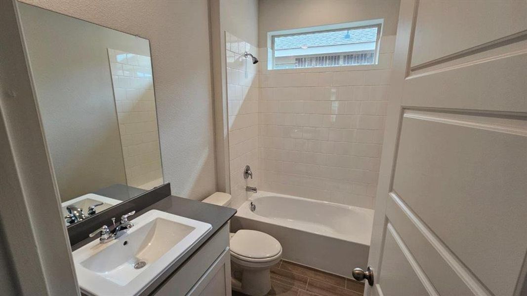 Furnished interior view inside a new home in Monarch at the Meadows, Denton (Image 9).