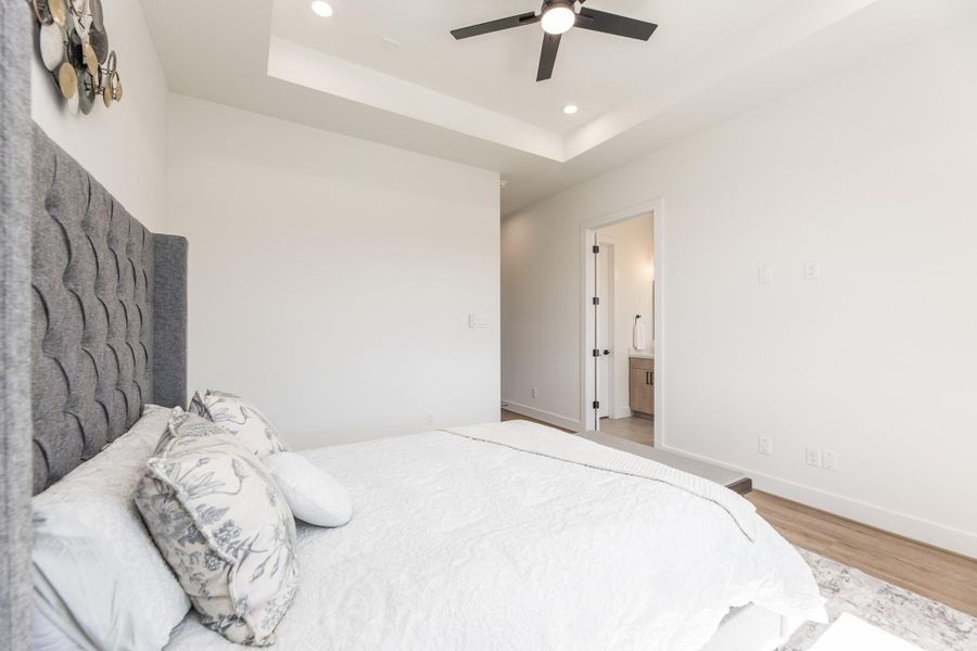 Furnished interior view inside a new home in , Houston (Image 33).