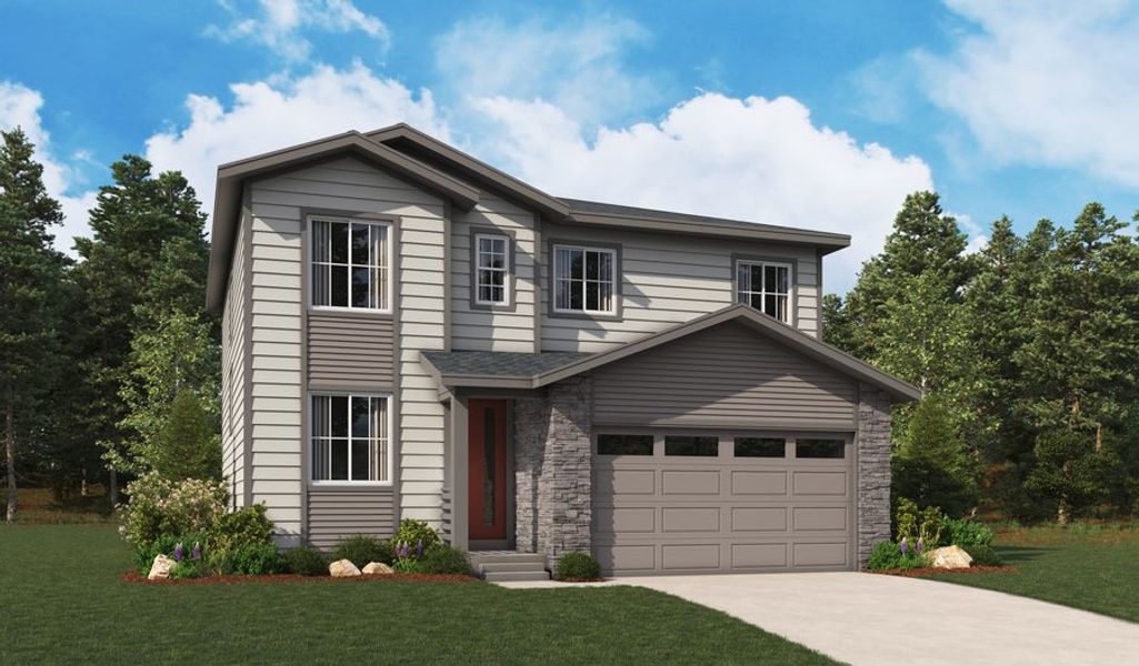 Lapis-D915-VistaWest Elevation E Lapis-D915-VistaWest Elevation E