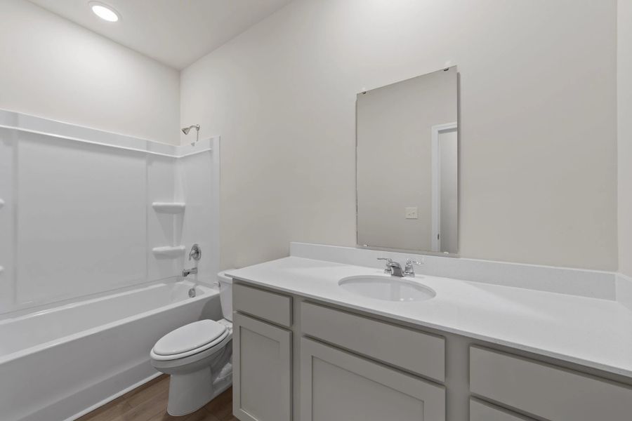 Furnished interior view inside a new home in Blue Heron Retreat, Little River (Image 5).