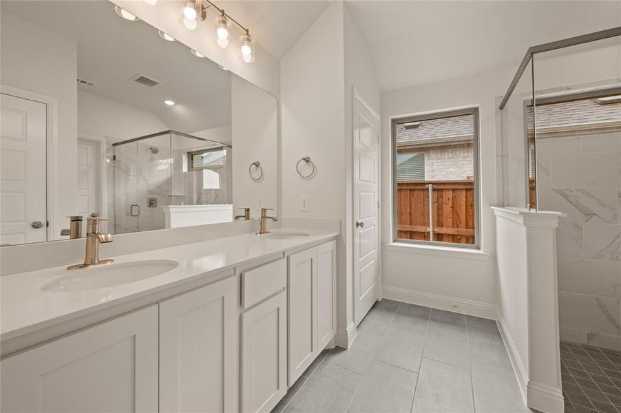 Furnished interior view inside a new home in The Reserve at Spiritas Ranch, Little Elm (Image 5).