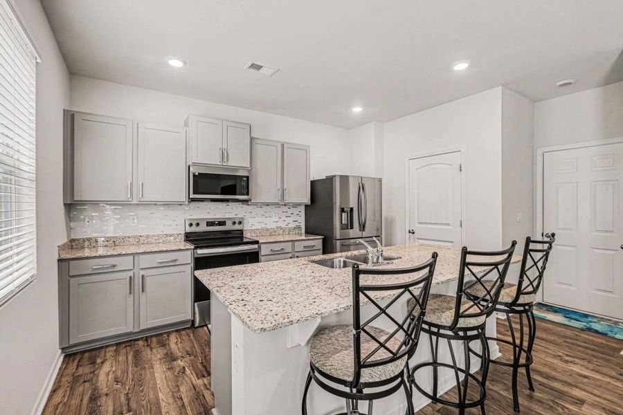 Furnished interior view inside a new home in , Fairburn (Image 18).
