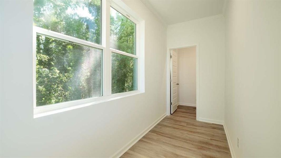 Spacious, unfurnished interior of a new home in Benteen Reserve, Atlanta (Image 15). Spacious, unfurnished interior of a new home in Benteen Reserve, Atlanta (Image 15).