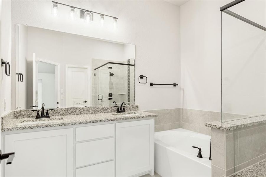 Furnished interior view inside a new home in Maplewood, Glenn Heights (Image 12).