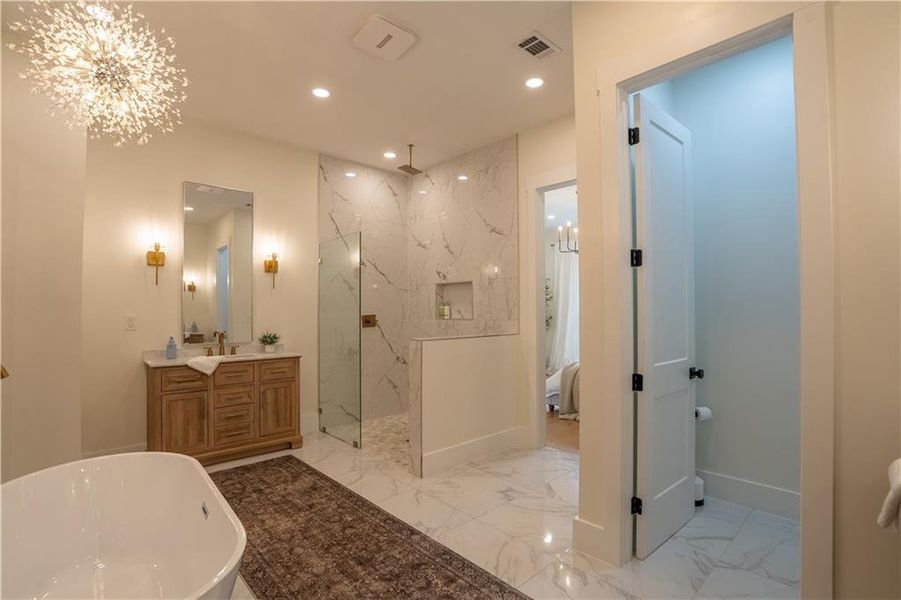 Furnished interior view inside a new home in , Maysville (Image 40).