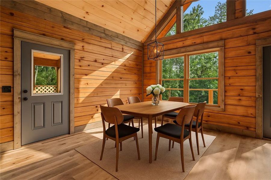 Exterior details and patio area of a home in , Ball Ground (Image 24). Exterior details and patio area of a home in , Ball Ground (Image 24).