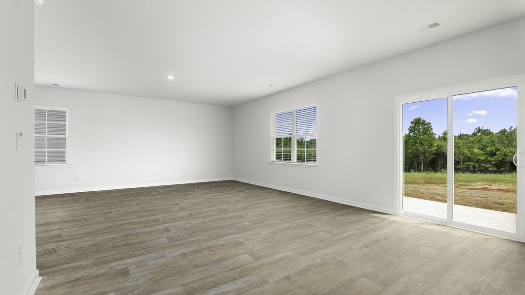 Representative unfurnished interior of a home built from the Hanover by D.R. Horton in Baymeade, Lexington (Image 12).