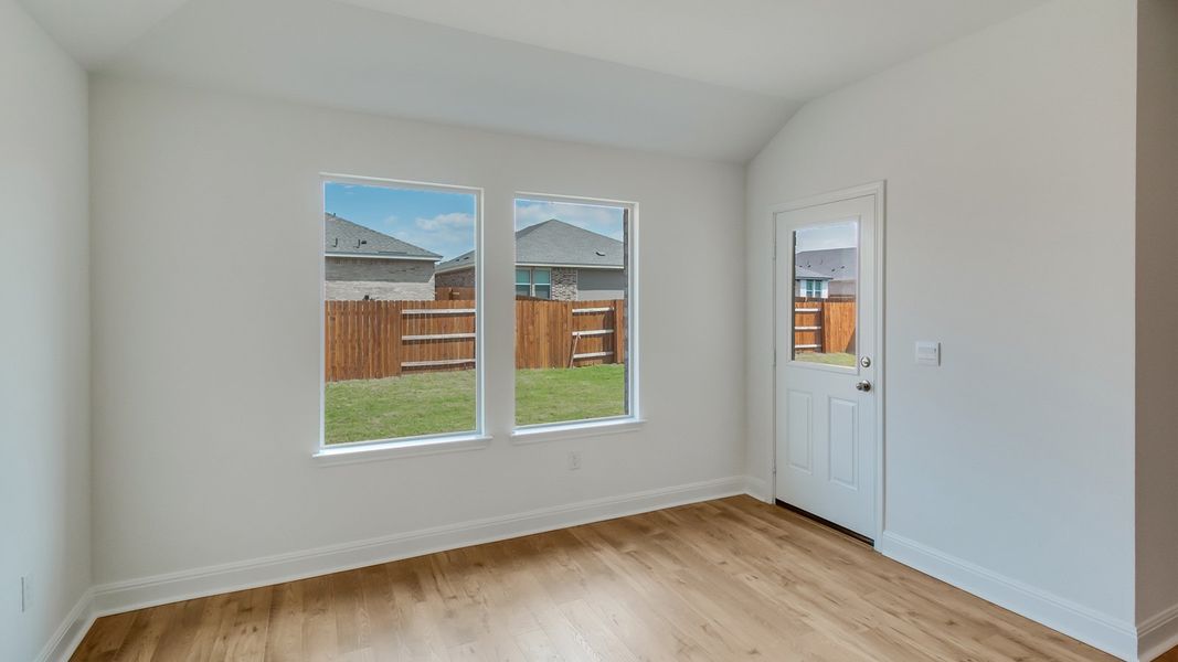 Representative unfurnished interior of a home built from the The Frisco by D.R. Horton in Riverview, Georgetown (Image 8). Representative unfurnished interior of a home built from the The Frisco by D.R. Horton in Riverview, Georgetown (Image 8).