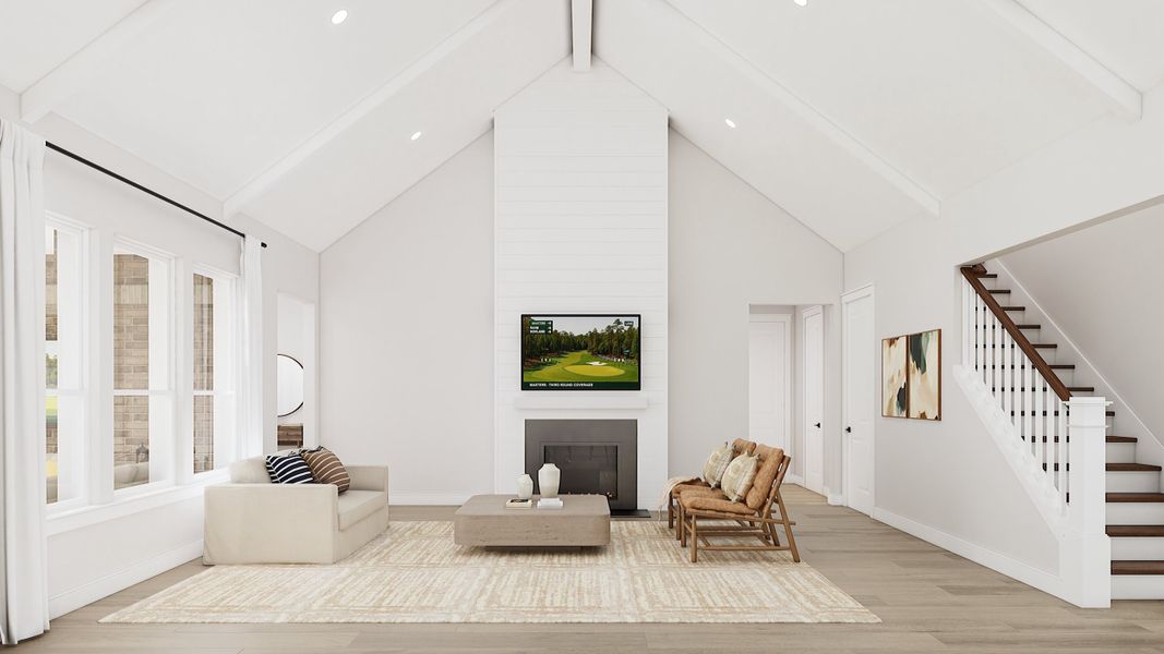 Representative furnished interior of a home built from the Mykonos by K. Hovnanian® Homes in Monterra, Rockwall (Image 13). Representative furnished interior of a home built from the Mykonos by K. Hovnanian® Homes in Monterra, Rockwall (Image 13).