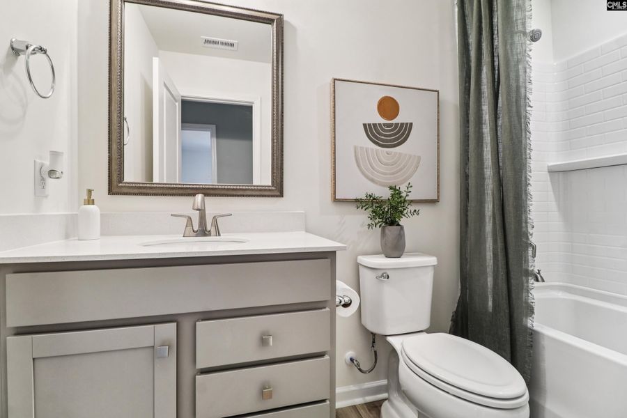 Furnished interior view inside a new home in Blythewood Farms, Blythewood (Image 20). Furnished interior view inside a new home in Blythewood Farms, Blythewood (Image 20).