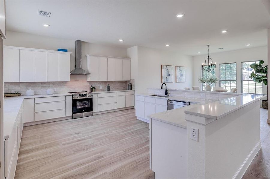 Furnished interior view inside a new home in , Azle (Image 16). Furnished interior view inside a new home in , Azle (Image 16).