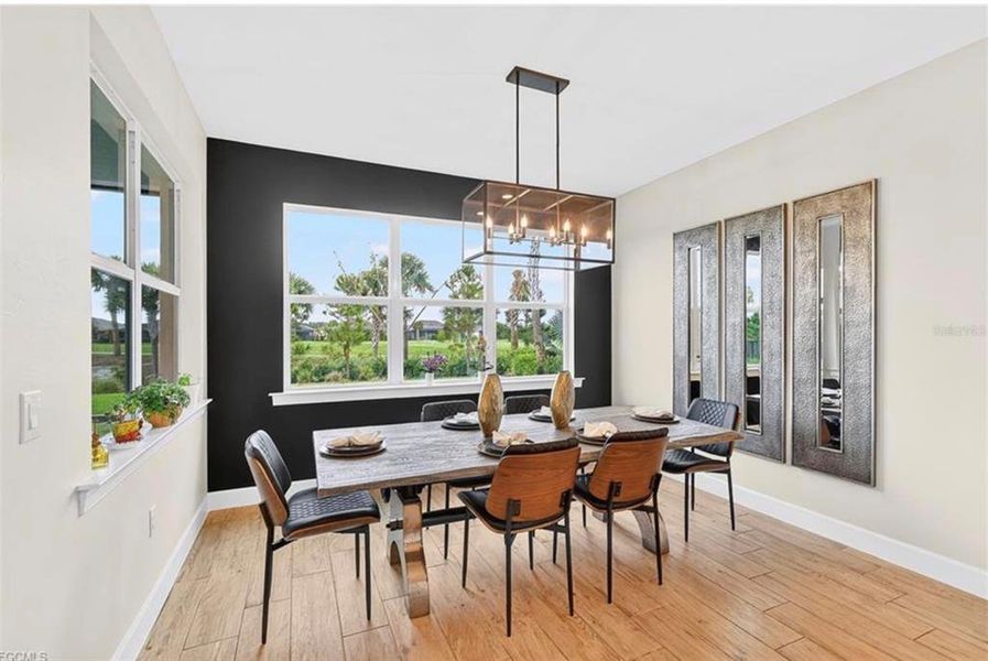 Furnished interior view inside a new home in , Punta Gorda (Image 10).