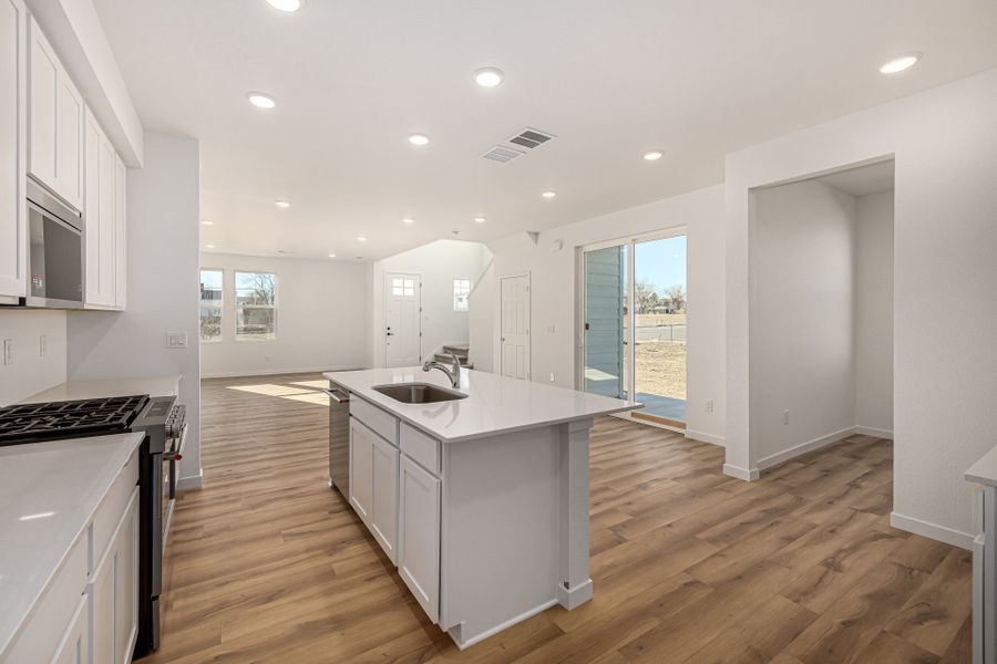 Furnished interior view inside a new home in Arras Park, Thornton (Image 6).
