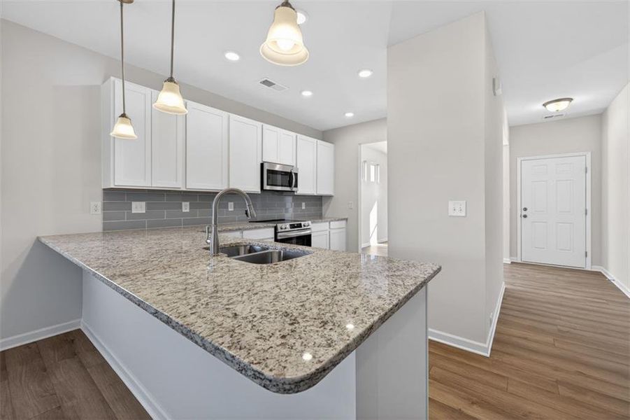 Furnished interior view inside a new home in Roxeywood Park, Winder (Image 6).