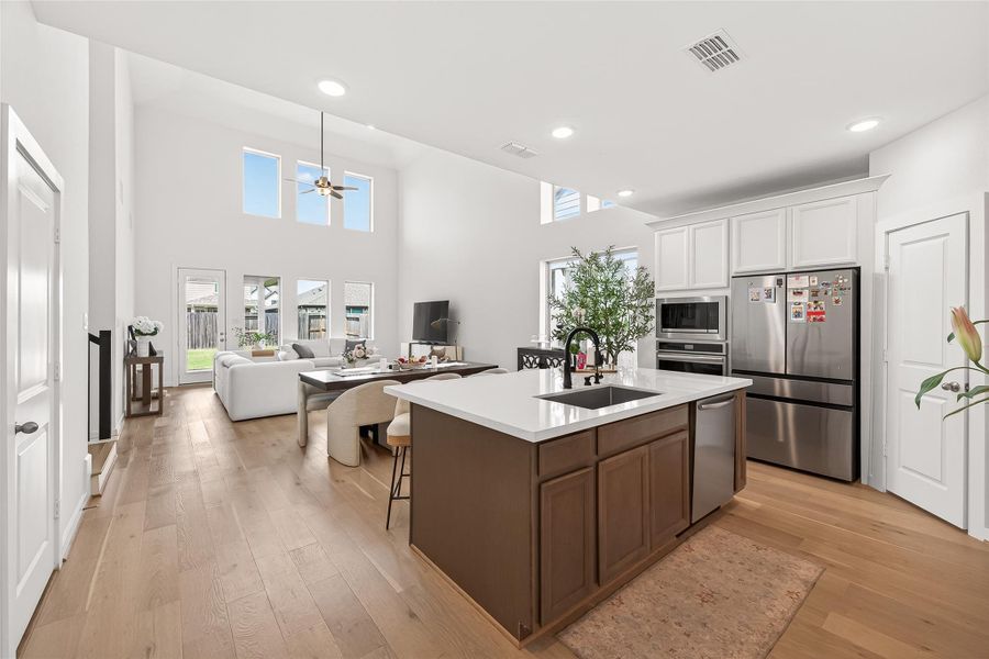 Furnished interior view inside a new home in , Cypress (Image 14). Furnished interior view inside a new home in , Cypress (Image 14).