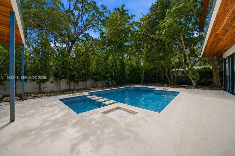 Exterior details and patio area of a home in , Miami (Image 20). Exterior details and patio area of a home in , Miami (Image 20).