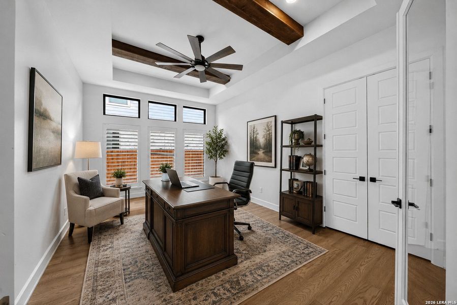 Furnished interior view inside a new home in Ladera, San Antonio (Image 9). Furnished interior view inside a new home in Ladera, San Antonio (Image 9).
