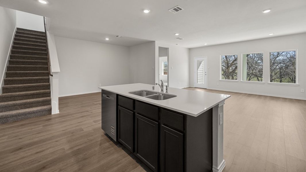 Furnished interior view inside a new home in Crane Crossing, Crandall (Image 8).