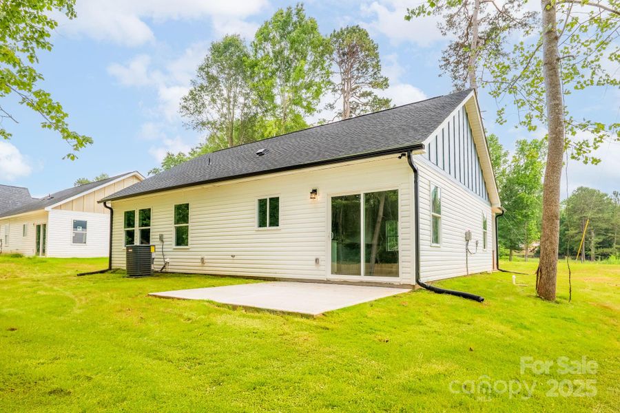 Front exterior of a new home in , Cherryville, NC, highlighting curb appeal (Image 24).