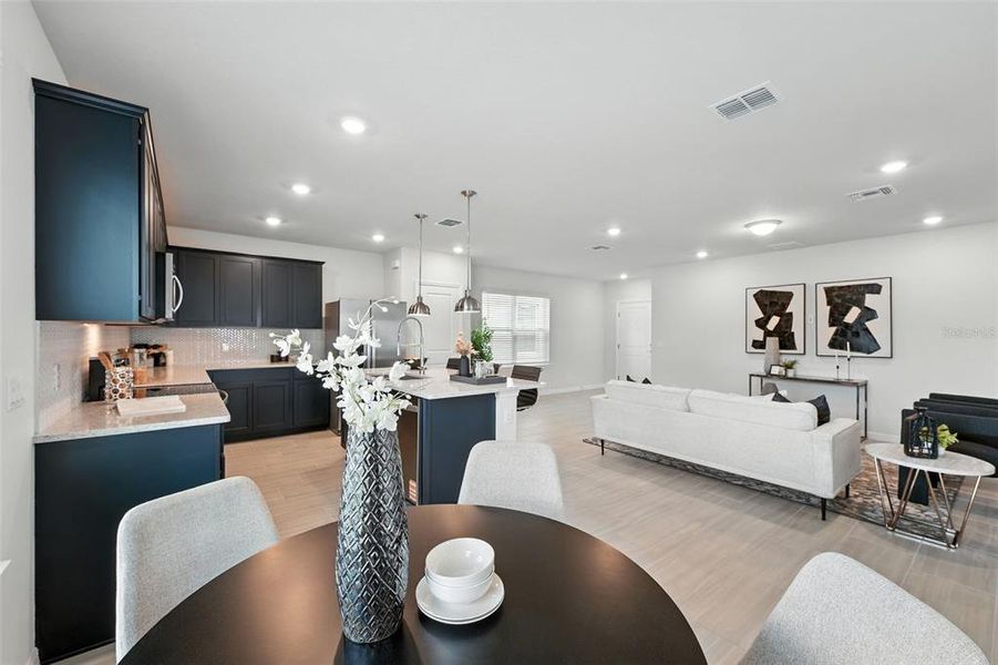 Furnished interior view inside a new home in Amelia Groves, St. Cloud (Image 12).