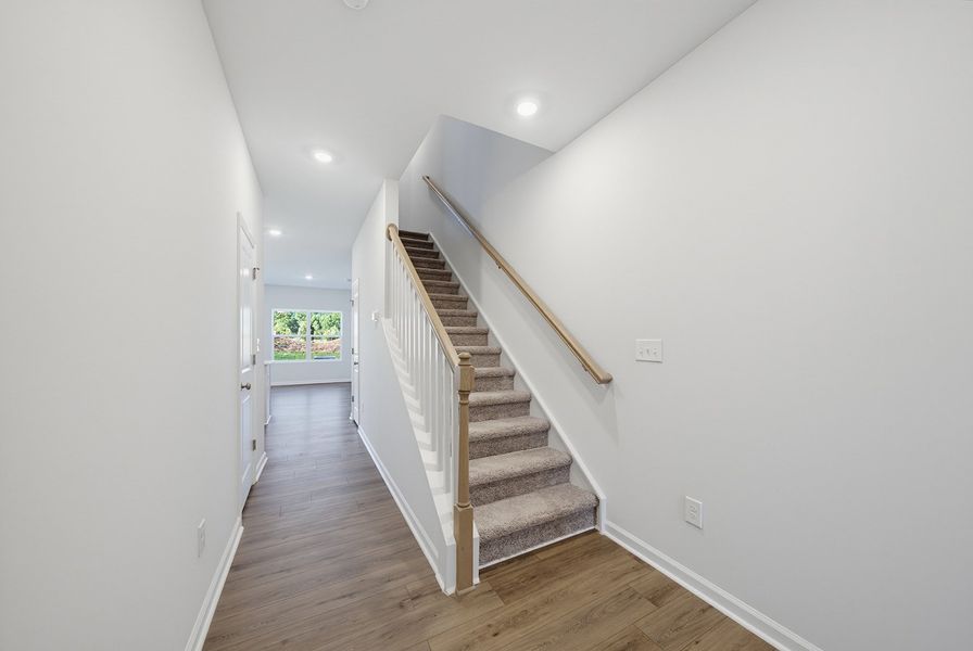 Spacious, unfurnished interior of a new home in Sweetbrier, Durham (Image 15).