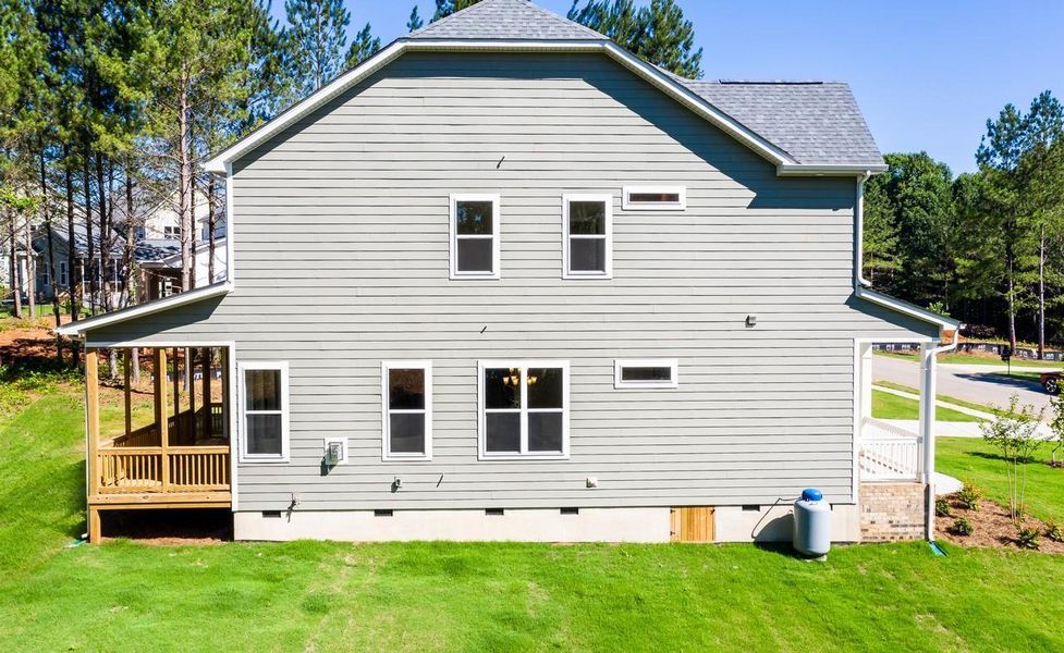 Representative exterior details of a home built from the Augusta by Greybrook Homes in Shepherds Trace, Clover (Image 21).