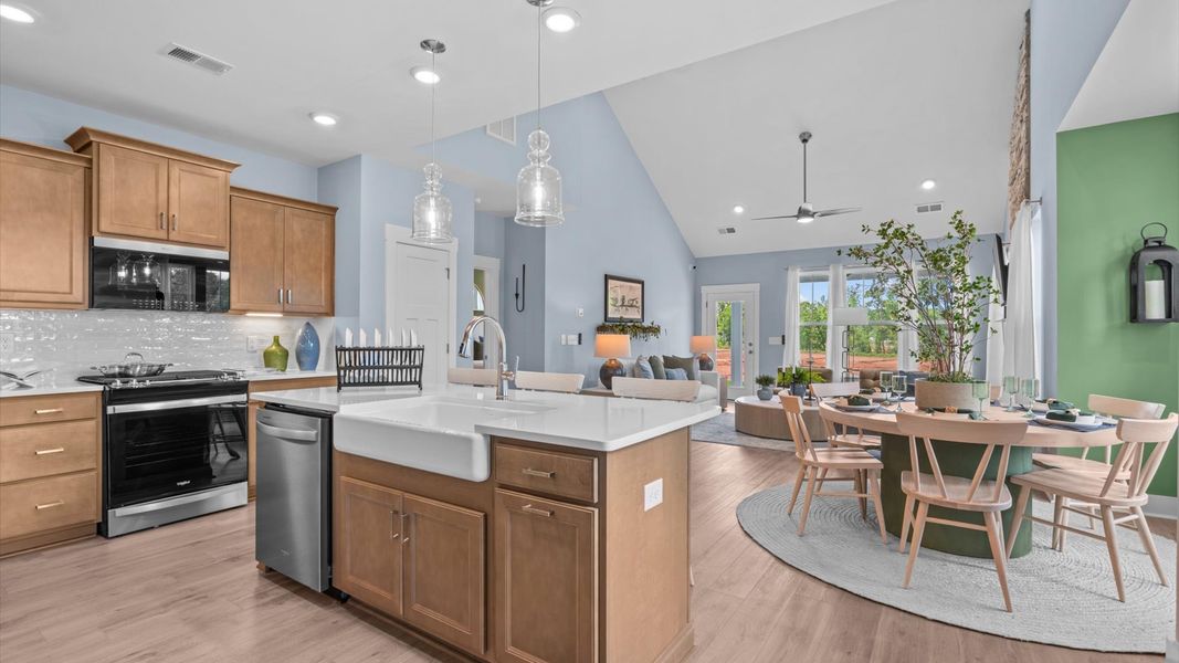 Model Home in the Lakehurst Design by DRB Homes