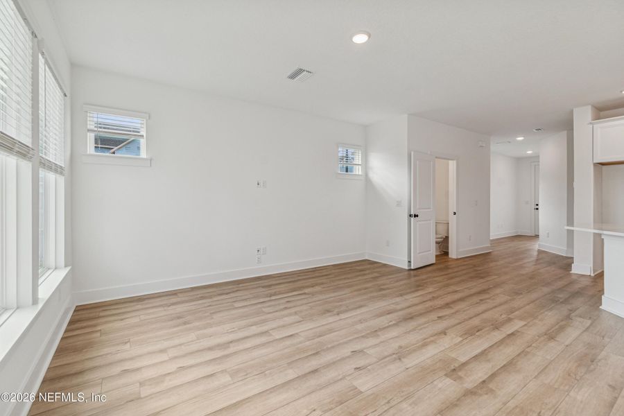 Spacious, unfurnished interior of a new home in Kettering at eTown - Traditional Collection, Jacksonville (Image 15).
