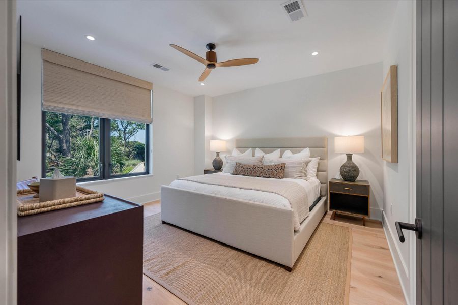 Furnished interior view inside a new home in , Kiawah Island (Image 25).