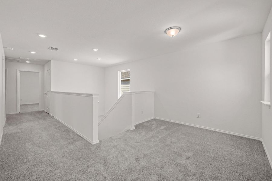 Spacious, unfurnished interior of a new home in Sonterra - Cool Water, Jarrell (Image 14).