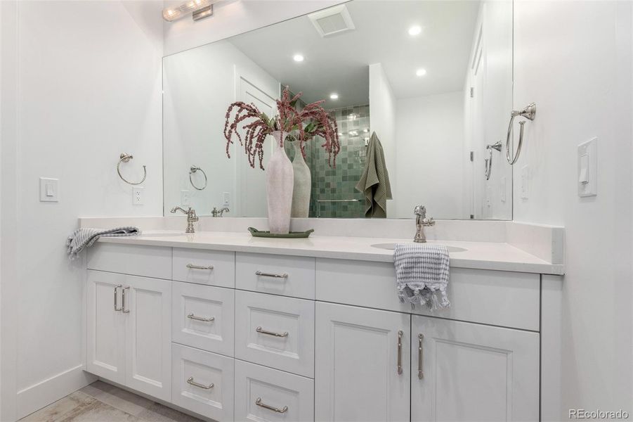 Furnished interior view inside a new home in , Denver (Image 16).