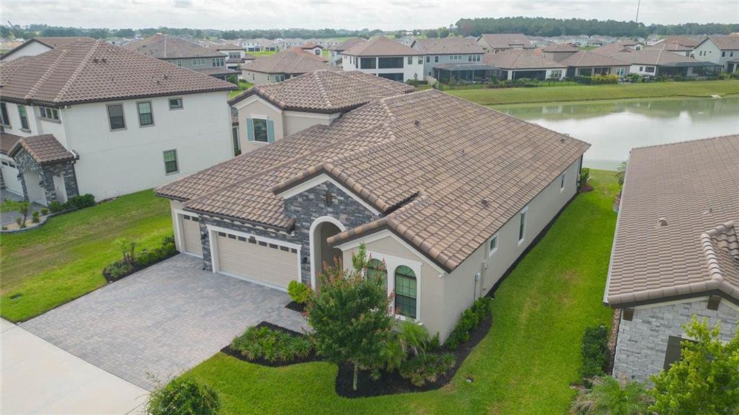 Front exterior of a new home in , San Antonio, FL, highlighting curb appeal (Image 33).