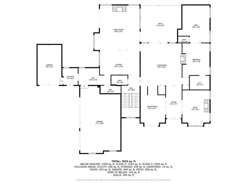 2D floor plan layout of this home in , Sandy Springs, GA (Image 6).
