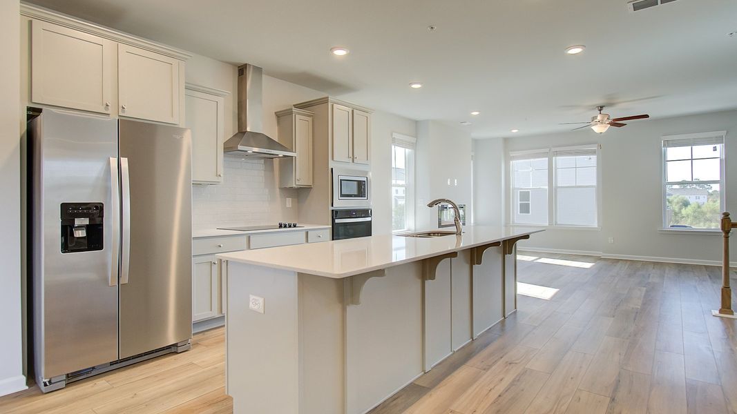 Furnished interior view inside a new home in Daybreak, Newnan (Image 14).
