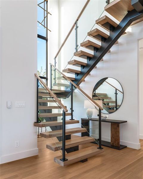 Furnished interior view inside a new home in , Heath (Image 16).