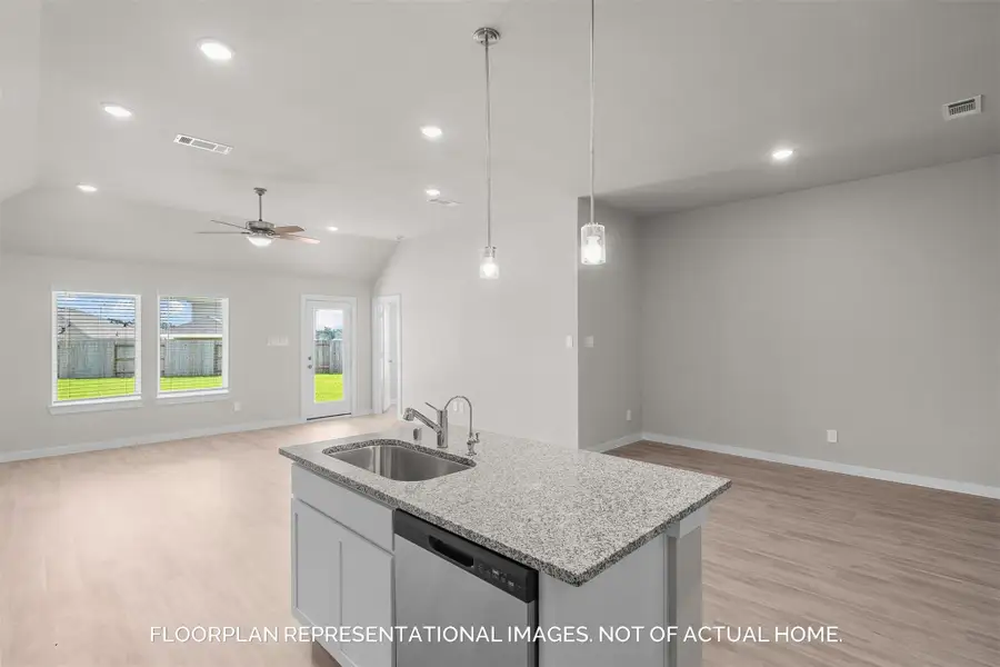 Furnished interior view inside a new home in Magnolia Ridge, Magnolia (Image 7).
