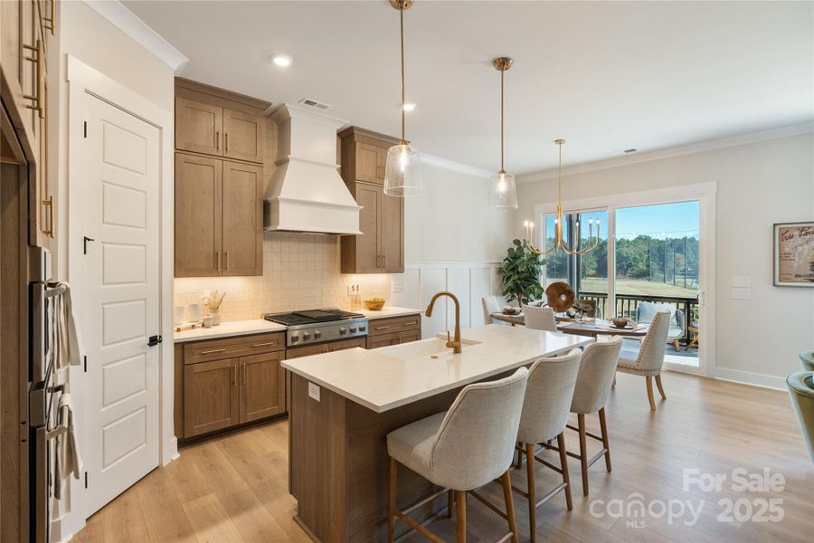 Furnished interior view inside a new home in , Fort Mill (Image 37).