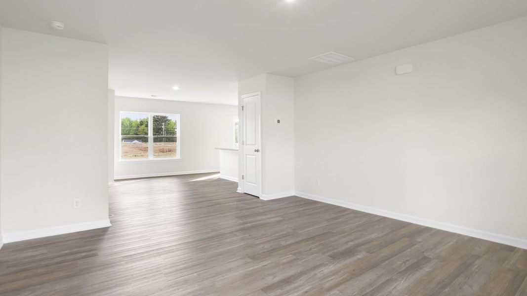 Spacious, unfurnished interior of a new home in Gibson Grove, Laurens (Image 17).