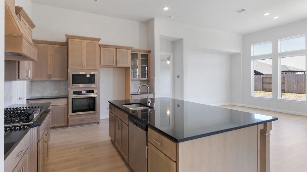 Representative furnished interior of a home built from the Tulane by DRB Homes in Brookewater, Rosenberg (Image 11).