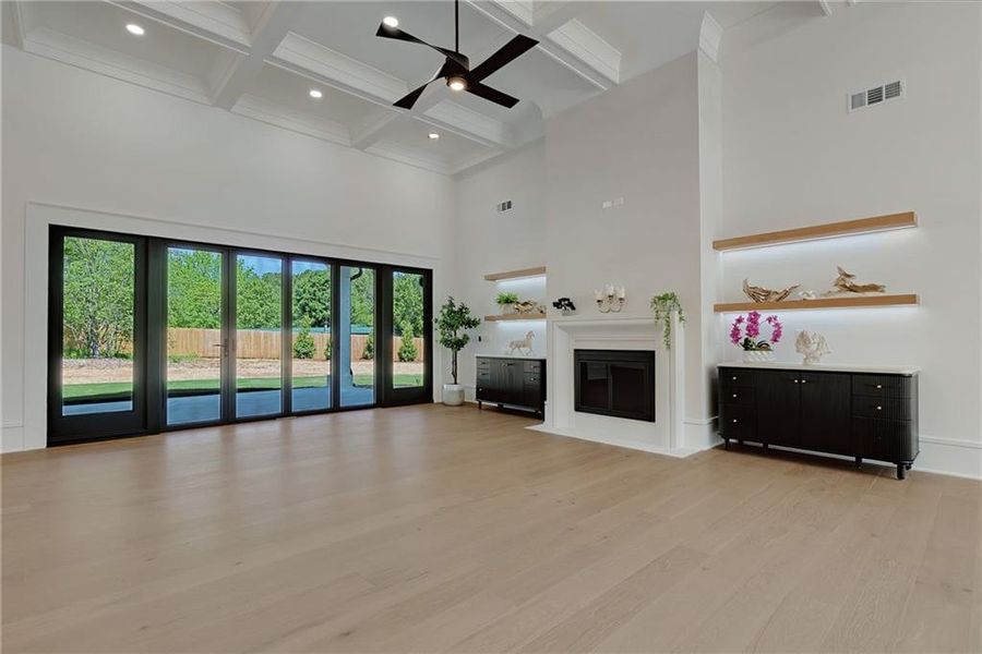 Spacious, unfurnished interior of a new home in , Monroe (Image 164).