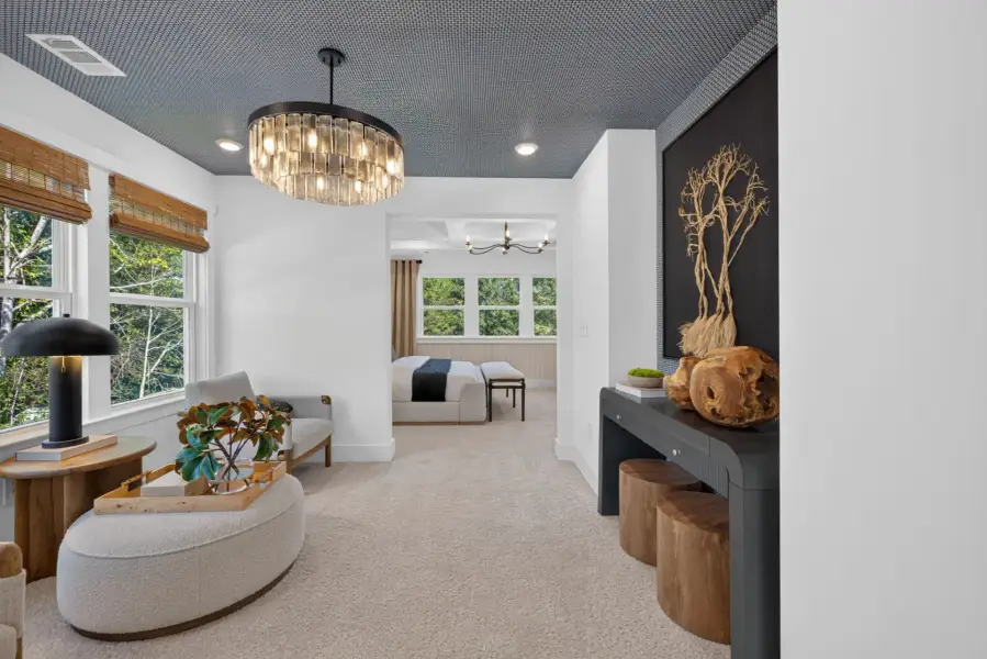 Representative furnished interior of a home built from the Roseland by Pulte Homes in Windsor Court, Fayetteville (Image 21).