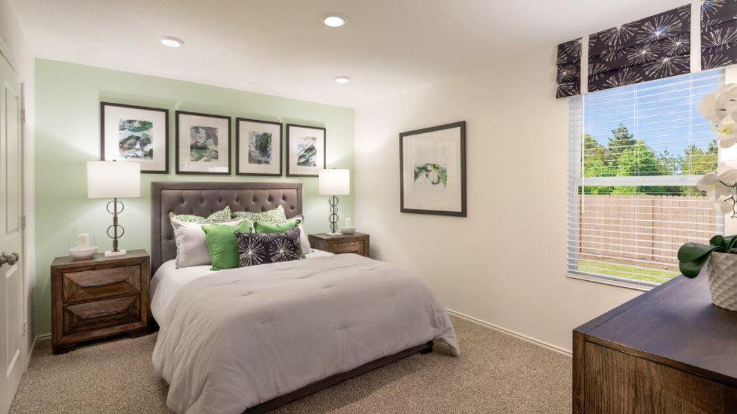 Furnished interior view inside a new home in Plum Creek North, Kyle (Image 8).