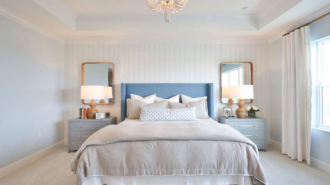 Furnished interior view inside a new home in Palm Grove, Lakewood Ranch (Image 38).