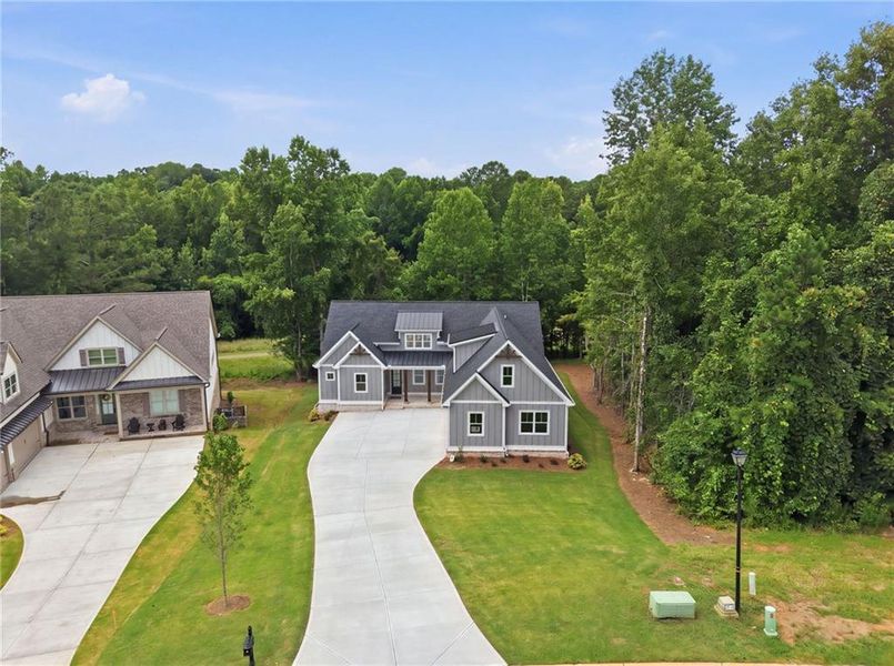 Front exterior of a new home in , Jefferson, GA, highlighting curb appeal (Image 30).