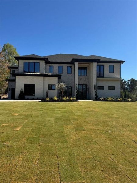 Exterior details and patio area of a home in , Buford (Image 3).