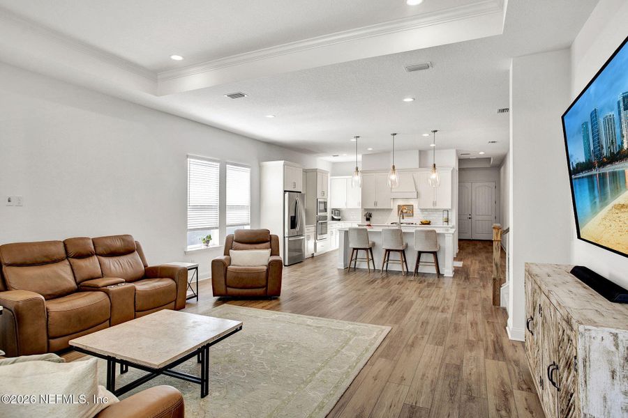 Furnished interior view inside a new home in , Jacksonville (Image 13).