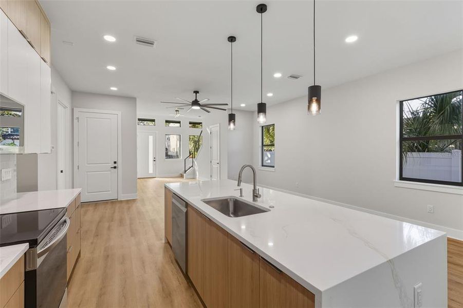 Furnished interior view inside a new home in , Tampa (Image 12).